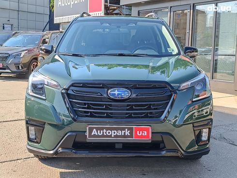 Subaru Forester 2023 зеленый - фото 4