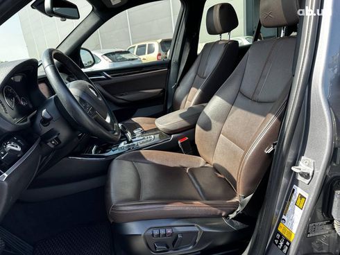 BMW X3 2016 серый - фото 22