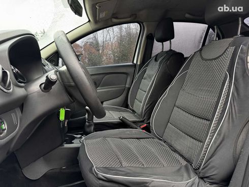 Renault Logan 2015 белый - фото 16