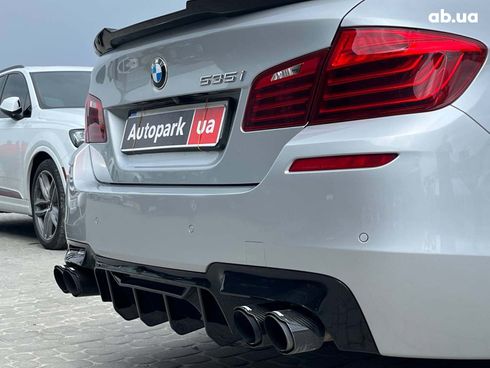 BMW 5 серия 2014 серый - фото 9