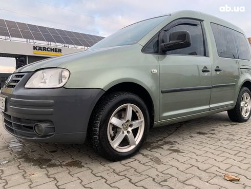 Volkswagen Caddy 2007 зеленый - фото 2