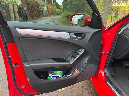 Audi A4 2011 красный - фото 8