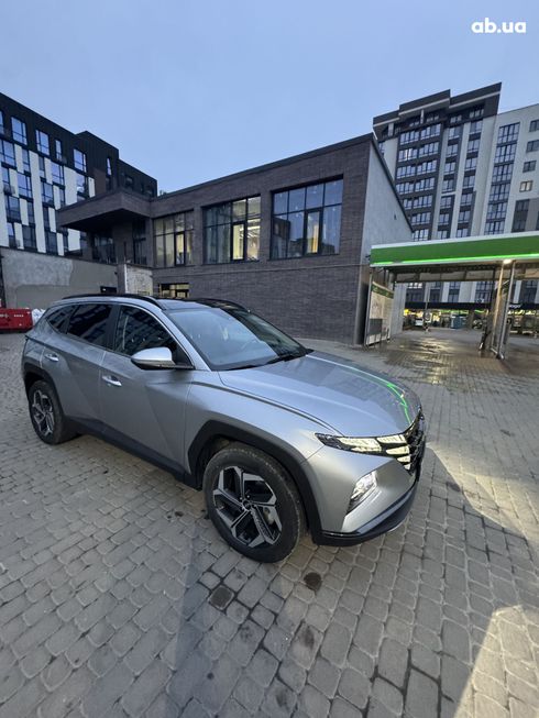 Hyundai Tucson 2021 серебристый - фото 13