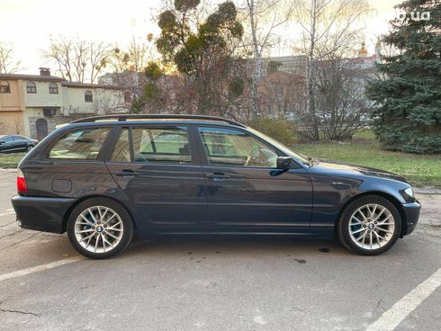 BMW 3 серия 2003 синий - фото 15