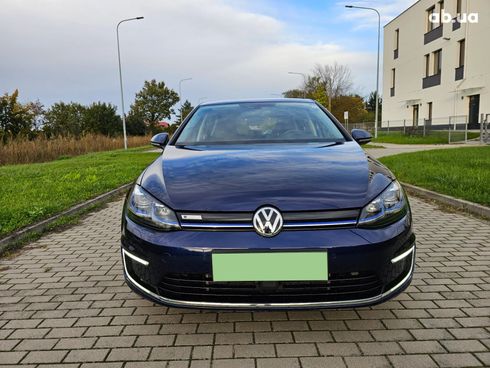 Volkswagen e-Golf 2015 синий - фото 2