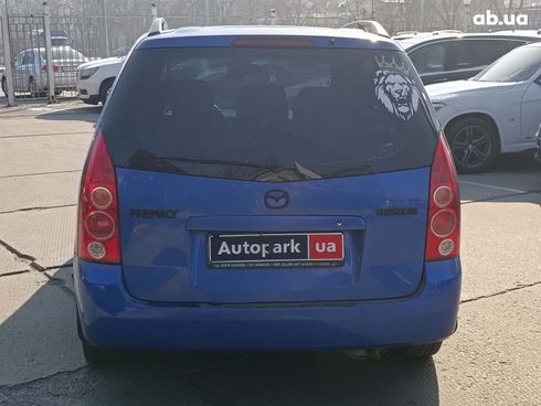 Mazda Premacy 2003 синий - фото 9