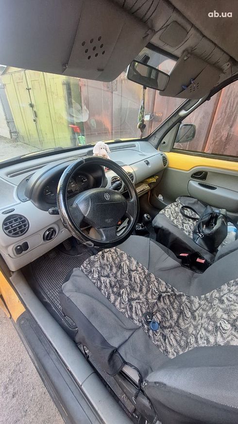 Renault Kangoo 2002 желтый - фото 4