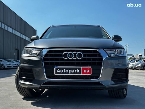 Audi Q3 2016 серый - фото 2