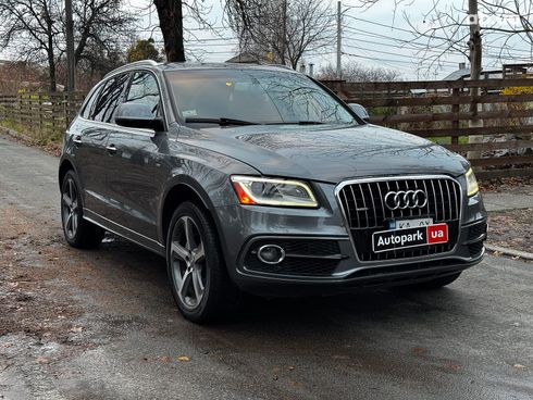 Audi Q5 2015 серый - фото 6