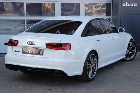 Audi A6 2015 белый - фото 4