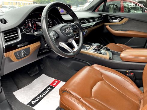 Audi Q7 2018 бежевый - фото 11
