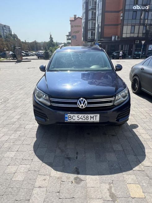 Volkswagen Tiguan 2015 синий - фото 17