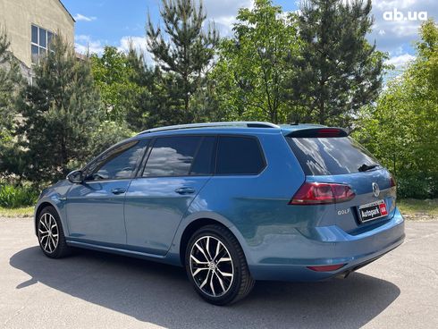 Volkswagen Golf 2016 синий - фото 7