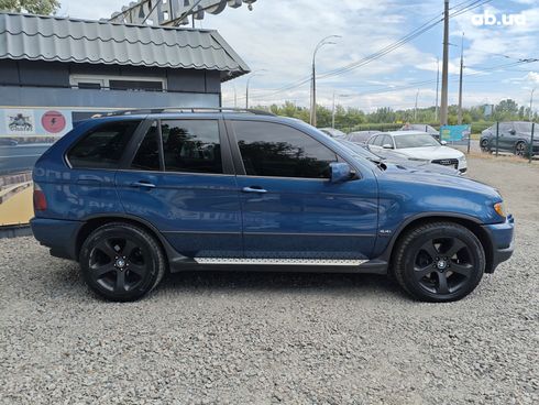 BMW X5 2001 синий - фото 4