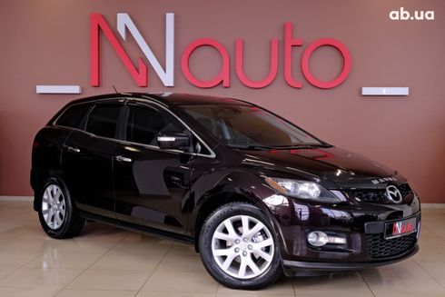 Mazda CX-7 2007 вишневый - фото 4