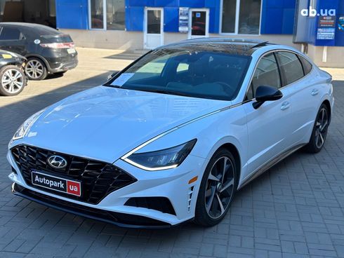 Hyundai Sonata 2020 белый - фото 16