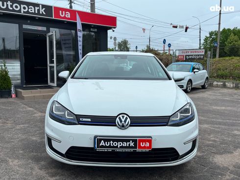 Volkswagen e-Golf 2014 белый - фото 3