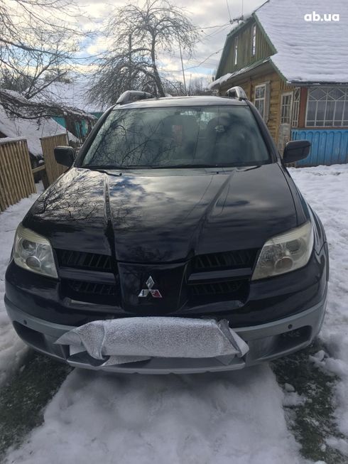 Mitsubishi Outlander 2007 черный - фото 5