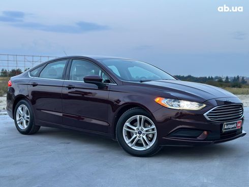 Ford Fusion 2018 красный - фото 3