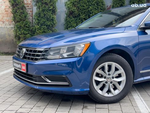 Volkswagen passat b8 2017 синий - фото 4