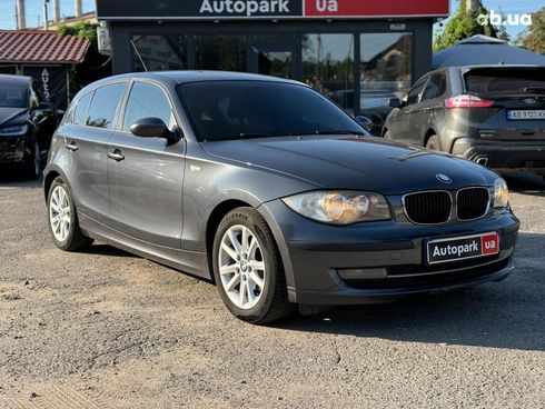 BMW 1 серия 2007 серый - фото 5