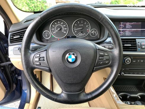 BMW X3 2011 синий - фото 28