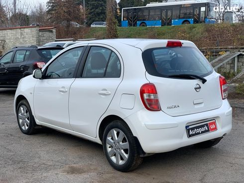 Nissan Micra 2014 белый - фото 7