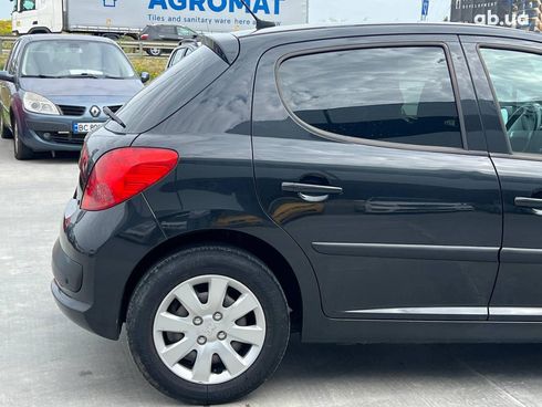 Peugeot 207 2008 черный - фото 9