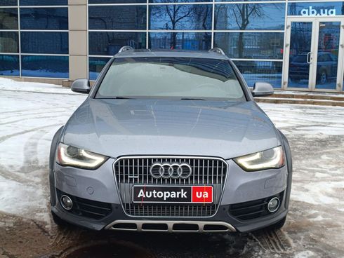 Audi a4 allroad 2015 серый - фото 2